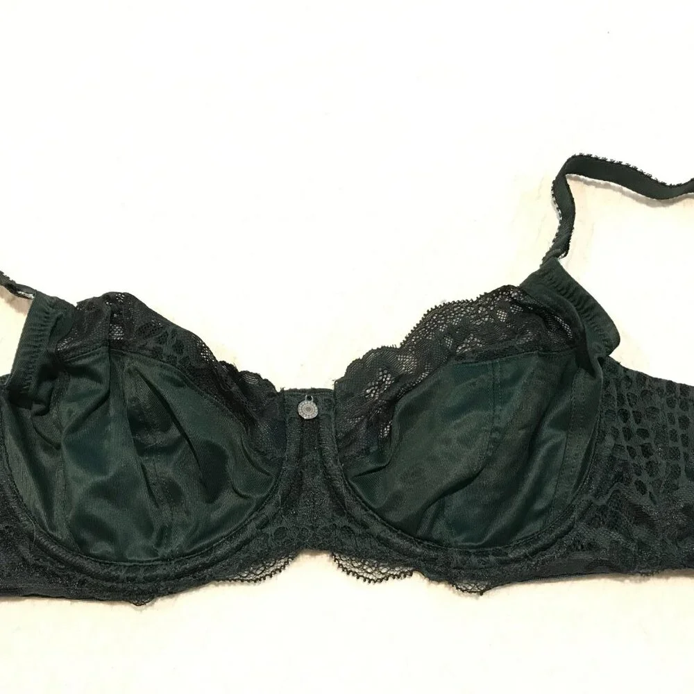 Fantasie Reflect Bra in Emerald Green 30DDD (30E UK) - Picture 2 of 7
